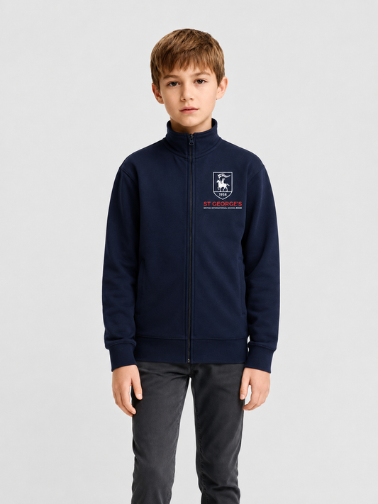 FELPA LEGGERA ZIP
